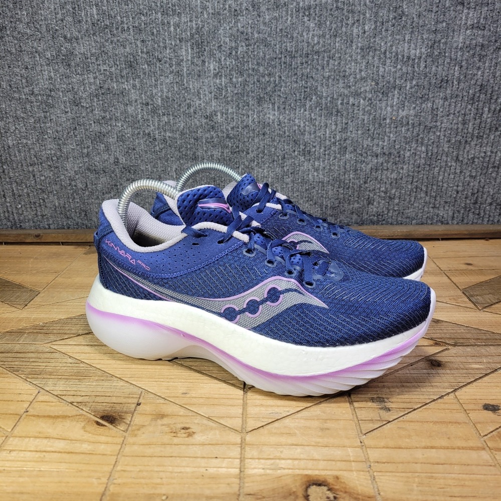 Womens‎ Saucony Kinvara Pro Blue Running Athletic Gym Shoes S10847-30 Size 9